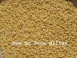 how to cook millet